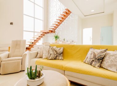 copri divano look soggiorno